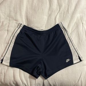 Nike navy athletic shorts. Size medium. Good condition. Smoke free home.